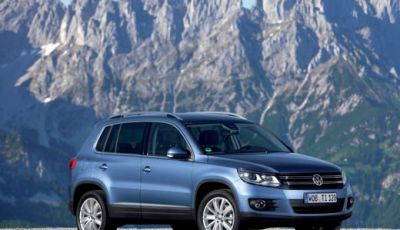 Volkswagen Tiguan con la nuova motorizzazione benzina da 160 CV