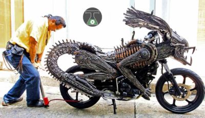 Le moto più particolari e bizzarre in un’ampia gallery