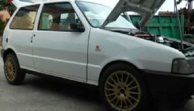 La Fiat Uno sequestrata alla camorra raggiungeva i 300 km/h