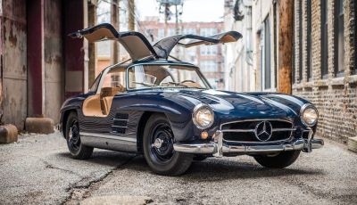 Mercedes 300 SL, così è nato il mito delle ali di gabbiano