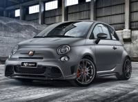 Abarth 695 biposto e Valentino Rossi al Monza Rally Show 2015