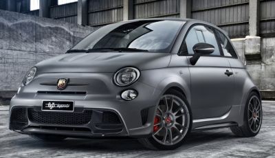 Abarth 695 biposto e Valentino Rossi al Monza Rally Show 2015