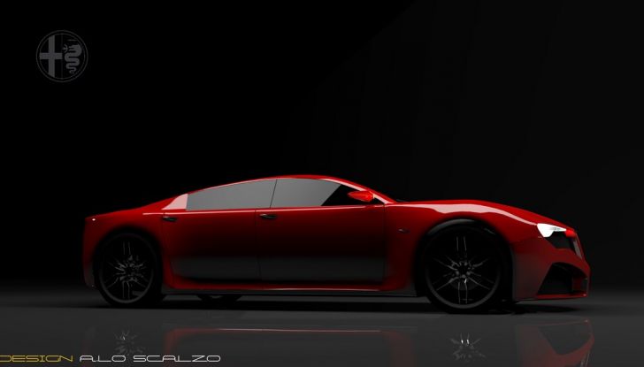 Alfa Romeo Araldèa Rendering - Foto 21 di 22