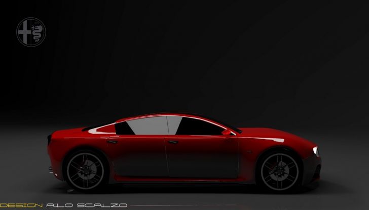 Alfa Romeo Araldèa Rendering - Foto 11 di 22