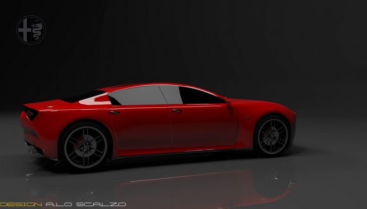 Alfa Romeo Araldèa Rendering - Foto 15 di 22