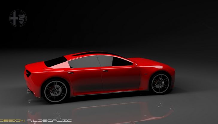 Alfa Romeo Araldèa Rendering - Foto 17 di 22