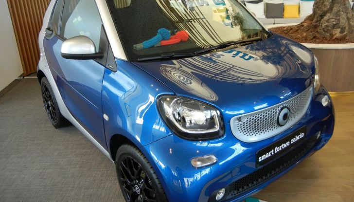 Nuova Smart Fortwo Cabrio test drive