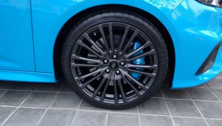 Nuova Ford Focus RS equipaggiata in esclusiva con pneumatici MICHELIN.