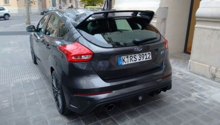 Ford Focus RS equipaggiata Michelin.