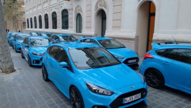Ford Focus RS equipaggiata Michelin.
