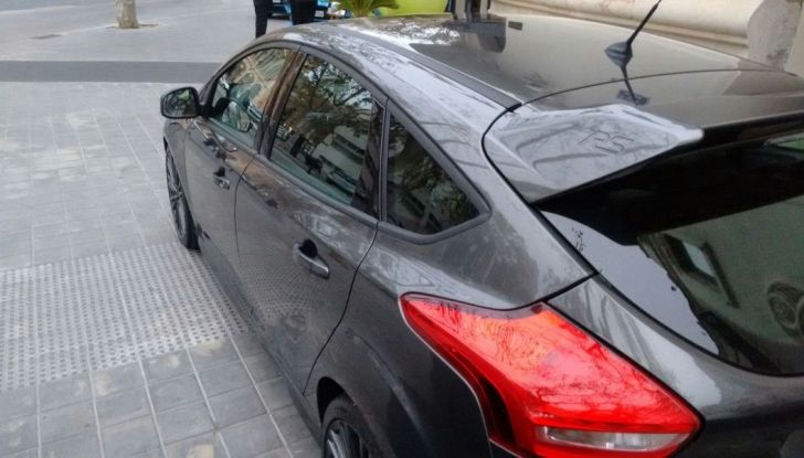 Ford Focus RS equipaggiata Michelin.