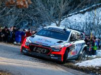 Hyundai WRC al Rallye di Monte-Carlo 2016