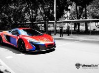 McLaren 650S in versione Spider Man