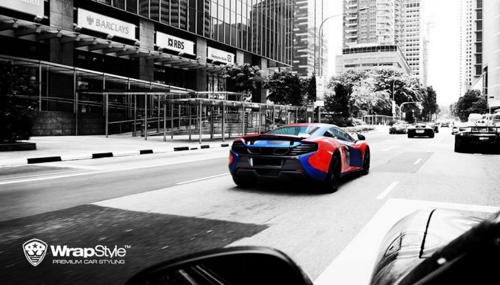 McLaren 650S in versione Spider Man - Foto 5 di 11