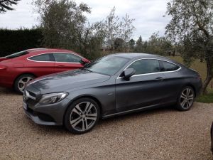 La nuova Mercedes Classe C Coupè presentata a Siena.