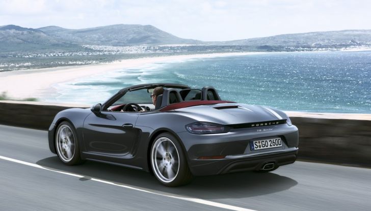 Nuova Porsche Boxster, addio al sei cilindri - Foto 4 di 11