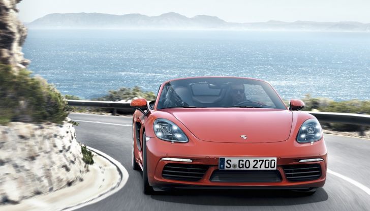 Nuova Porsche Boxster, addio al sei cilindri - Foto 7 di 11