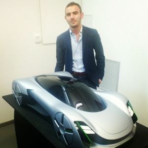 Gianmarco Giacchina, giovane designer autore della Porsche 911 Solo Concept.