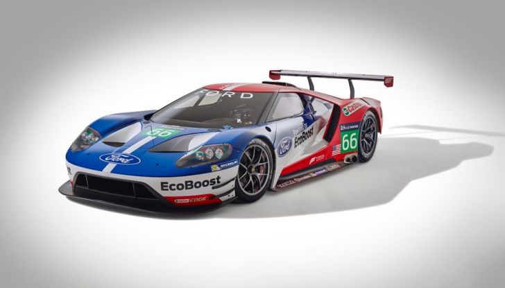Record di iscritti per la 24 Ore di Le Mans 2016 e Ford festeggia con 4 GT la tripletta di 50 anni fa - Foto 4 di 8