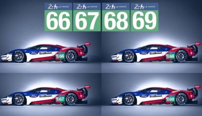 Record di iscritti per la 24 Ore di Le Mans 2016 e Ford festeggia con 4 GT la tripletta di 50 anni fa