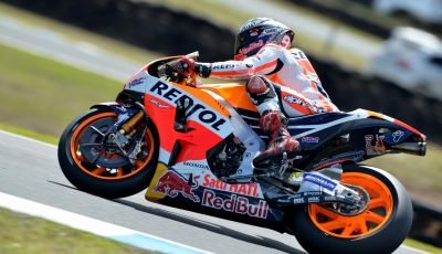 Test MotoGP a Phillip Island, Day3: Marquez mette tutti in fila, paura per Lorenzo
