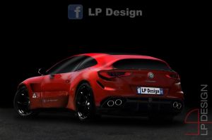 Il posteriore della Estrema concept.