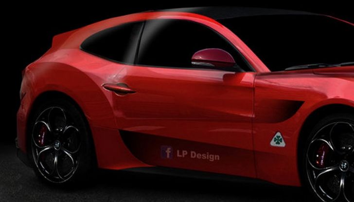 Alfa Romeo Estrema rendering - Foto 5 di 6