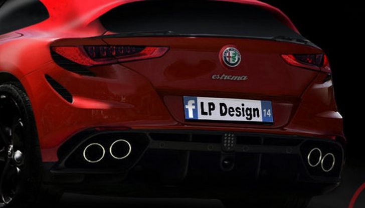 Alfa Romeo Estrema rendering - Foto 6 di 6