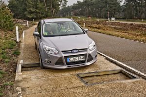 Artificial potholes at the Lommel Proving Ground. (3/23/2011)