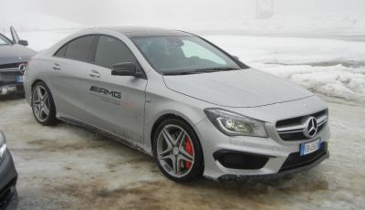 Mercedes Classe C e gamma Mercedes-Benz 4Matic: test drive sulla neve