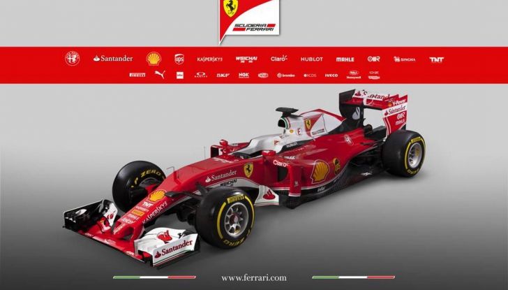 Ferrari Formula 1 2016: ecco la Ferrari SF16-H che punta al titolo mondiale - Foto 1 di 7