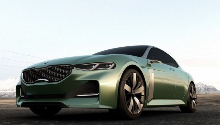 Kia CK, la berlina sportiva rivale di Audi A4, BMW Serie 3 e Mercedes Classe C - Foto 1 di 12