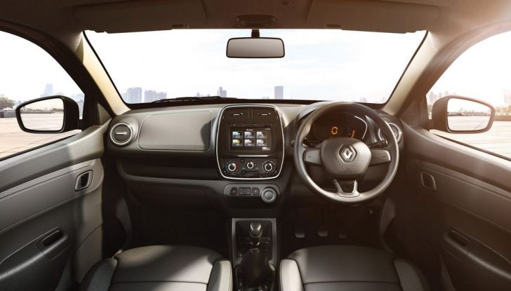 Kwid Renault Dacia postazione guida
