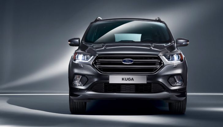 Nuova Ford Kuga, frontale.