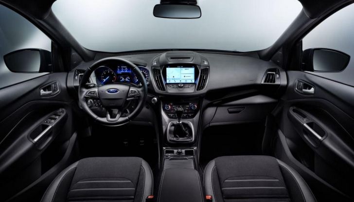 Nuova Ford Kuga, interno.