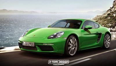 Porsche 718 Cayman S rendering