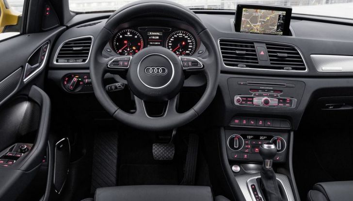 audi q3 prova su strada interno