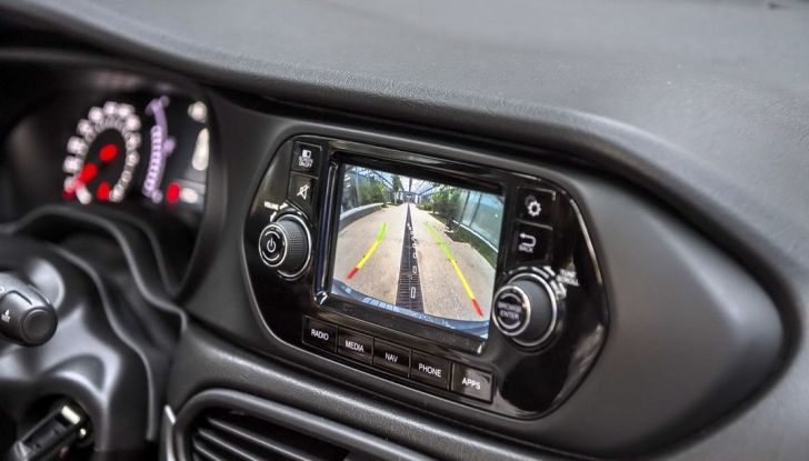 Fiat Tipo tutte le varianti dettaglio telecamera.