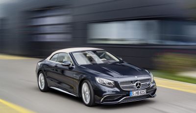 Mercedes-AMG S 65 cabrio al Salone di Ginevra 2016