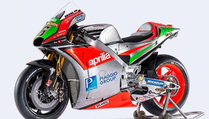 La presentazione ufficiale dell’Aprilia RS-GP della MotoGP 2016 - Foto 10 di 20