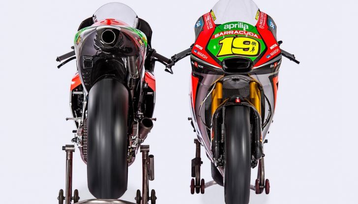 La presentazione ufficiale dell’Aprilia RS-GP della MotoGP 2016 - Foto 11 di 20