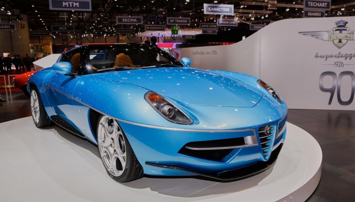 Alfa Romeo Touring Superleggera Ginevra 2016
