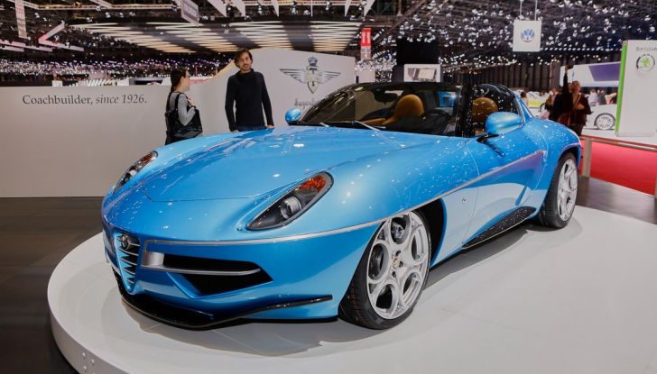 Alfa Romeo Touring Superleggera Ginevra 2016