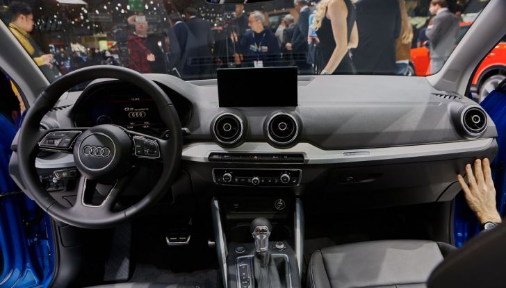 audi RS Q3 live ginevra interni