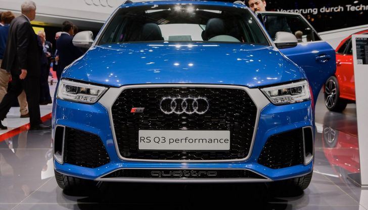 audi rs Q3 live ginevra 2016