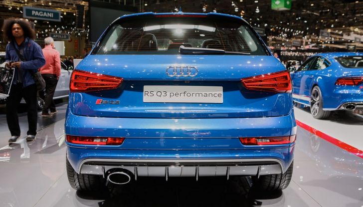 audi rs Q3 live ginevra 2016