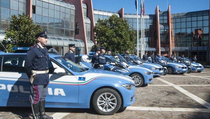BMW Italia e Polizia Stradale: 278 auto e 240 moto - Foto 1 di 9