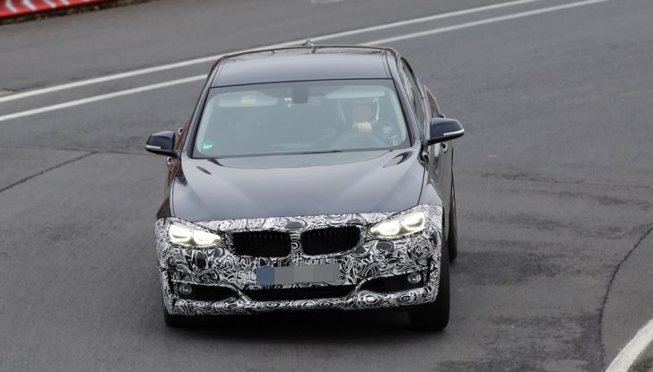 BMW Serie 3 GT, foto spia dei test al Nürburgring - Foto 7 di 16