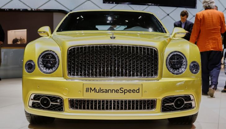 Bentley Mulsanne Speed live ginevra 2016