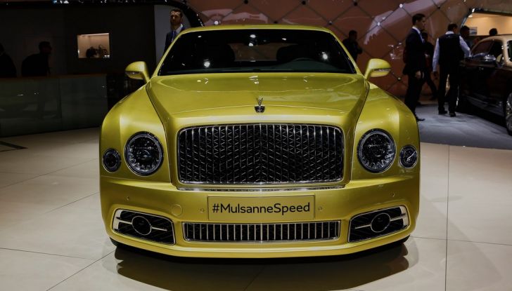 Bentley Mulsanne Speed live ginevra 2016